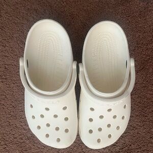 Kids White Crocs